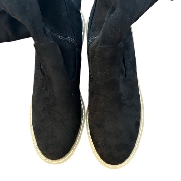 Gorgeous suede going out 
Nicole Miller 
over the knee 
thigh high tieback boots - Picture 10 of 11